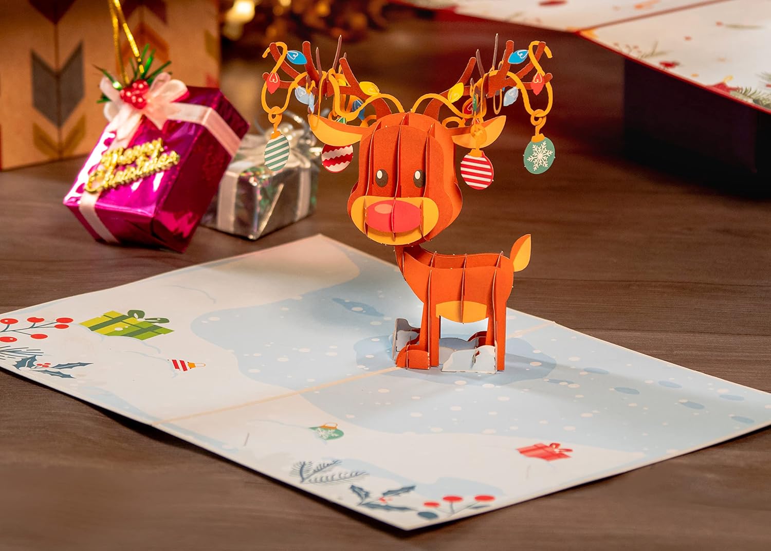 3D Pop Up Christmas Card