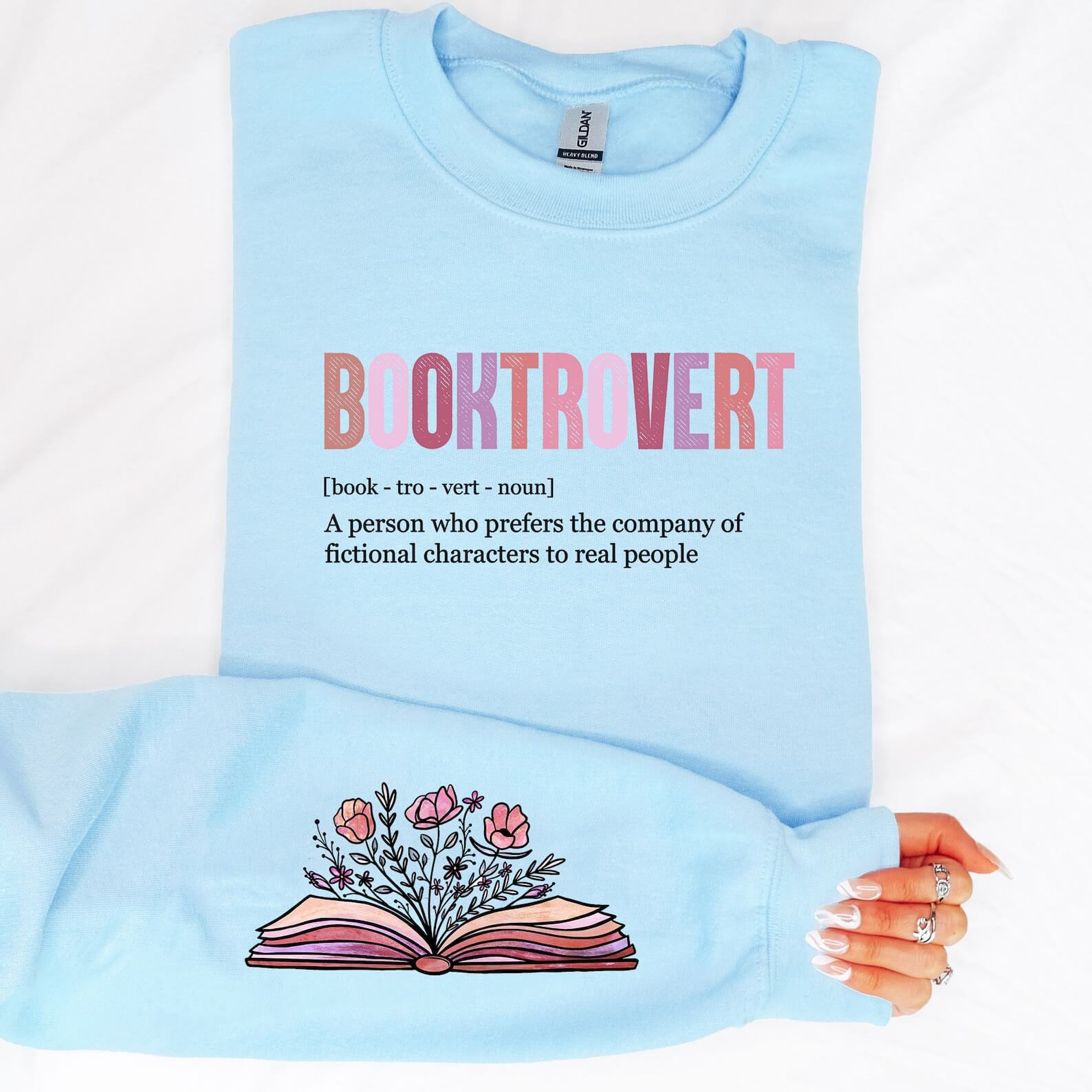 Booktrovert Definition Sweatshirt