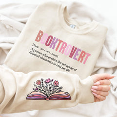 Booktrovert Definition Sweatshirt