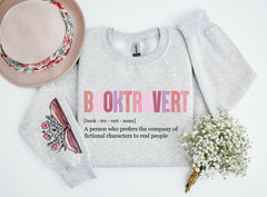 Booktrovert Definition Sweatshirt