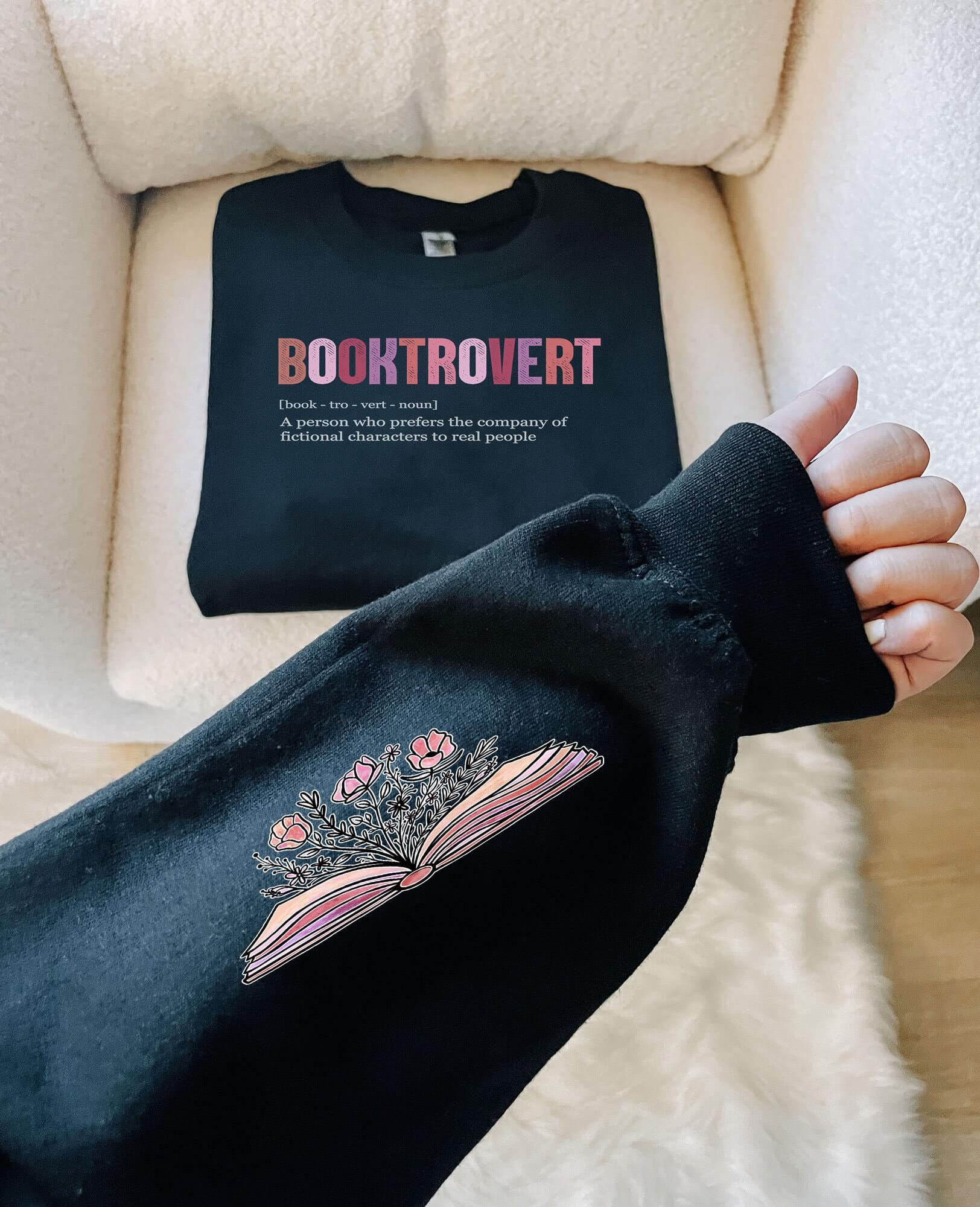 Booktrovert Definition Sweatshirt