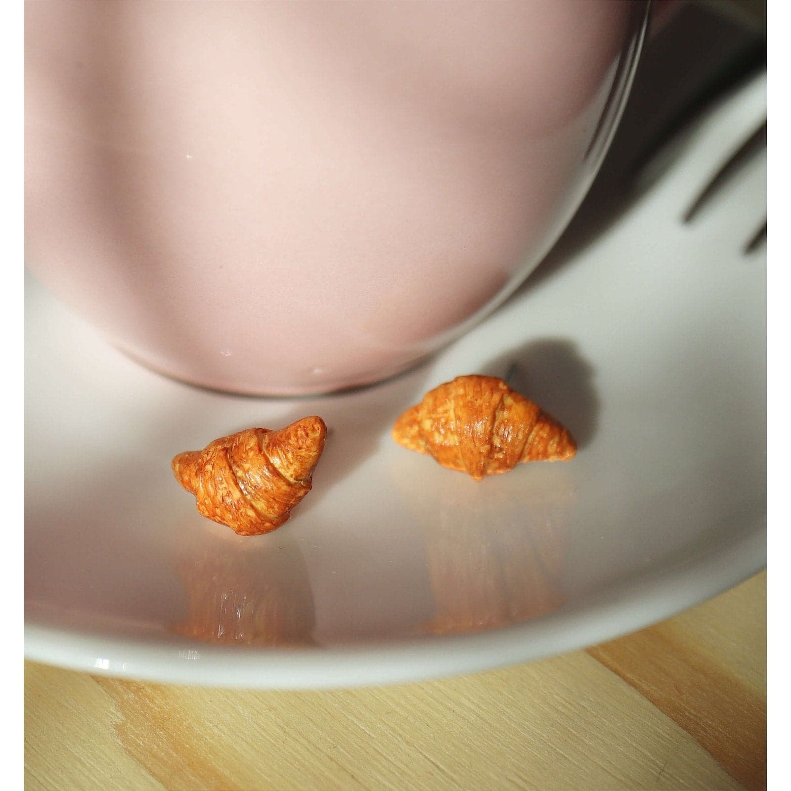 Croissant Stud Earrings