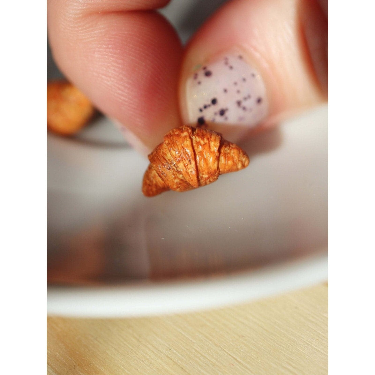 Croissant Stud Earrings