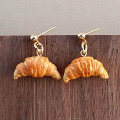 Croissant Stud Earrings