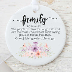 Family Christmas Ornament