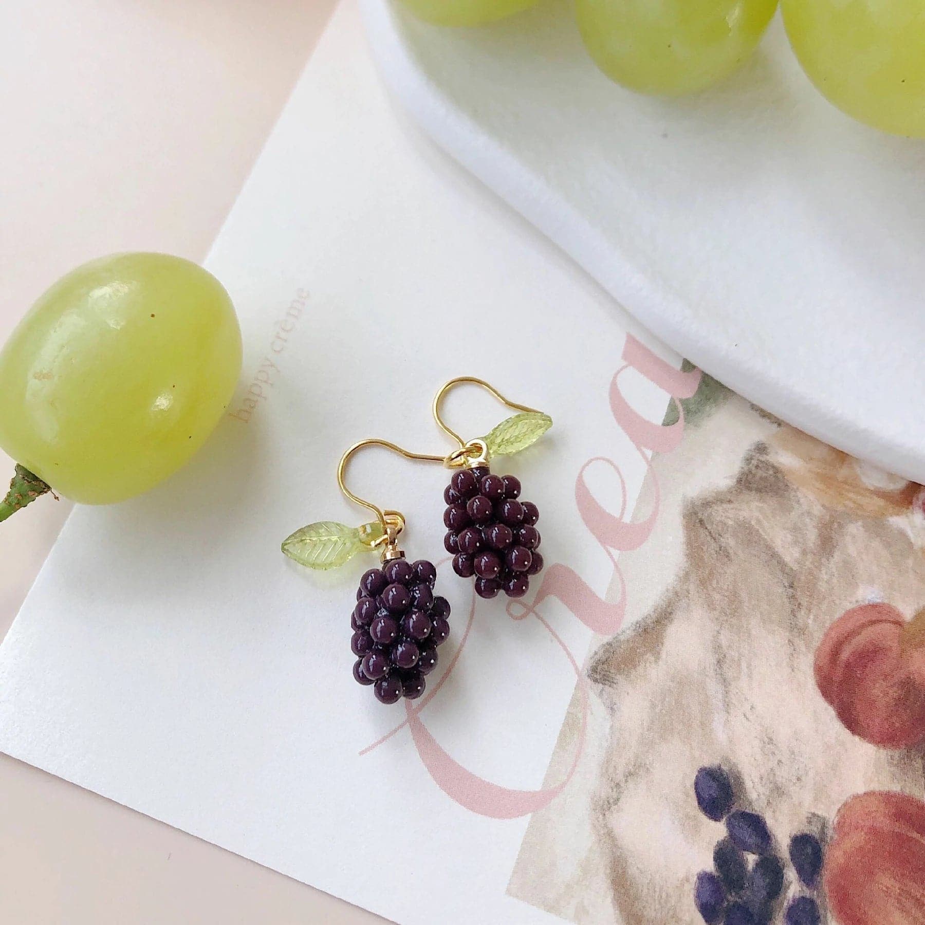 Grape Earrings