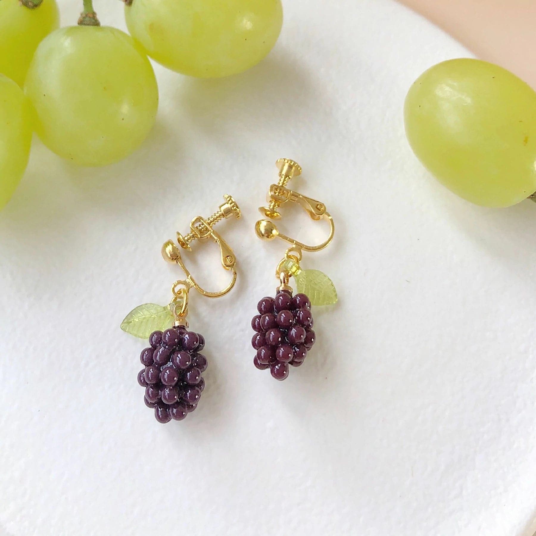 Grape Earrings