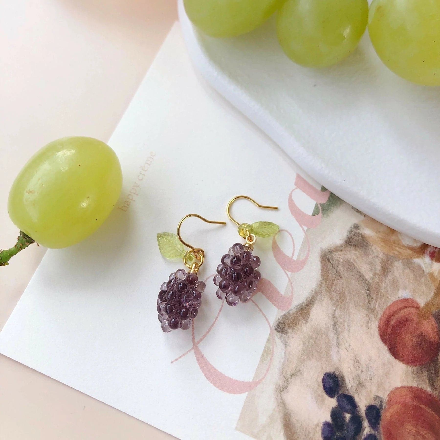 Grape Earrings