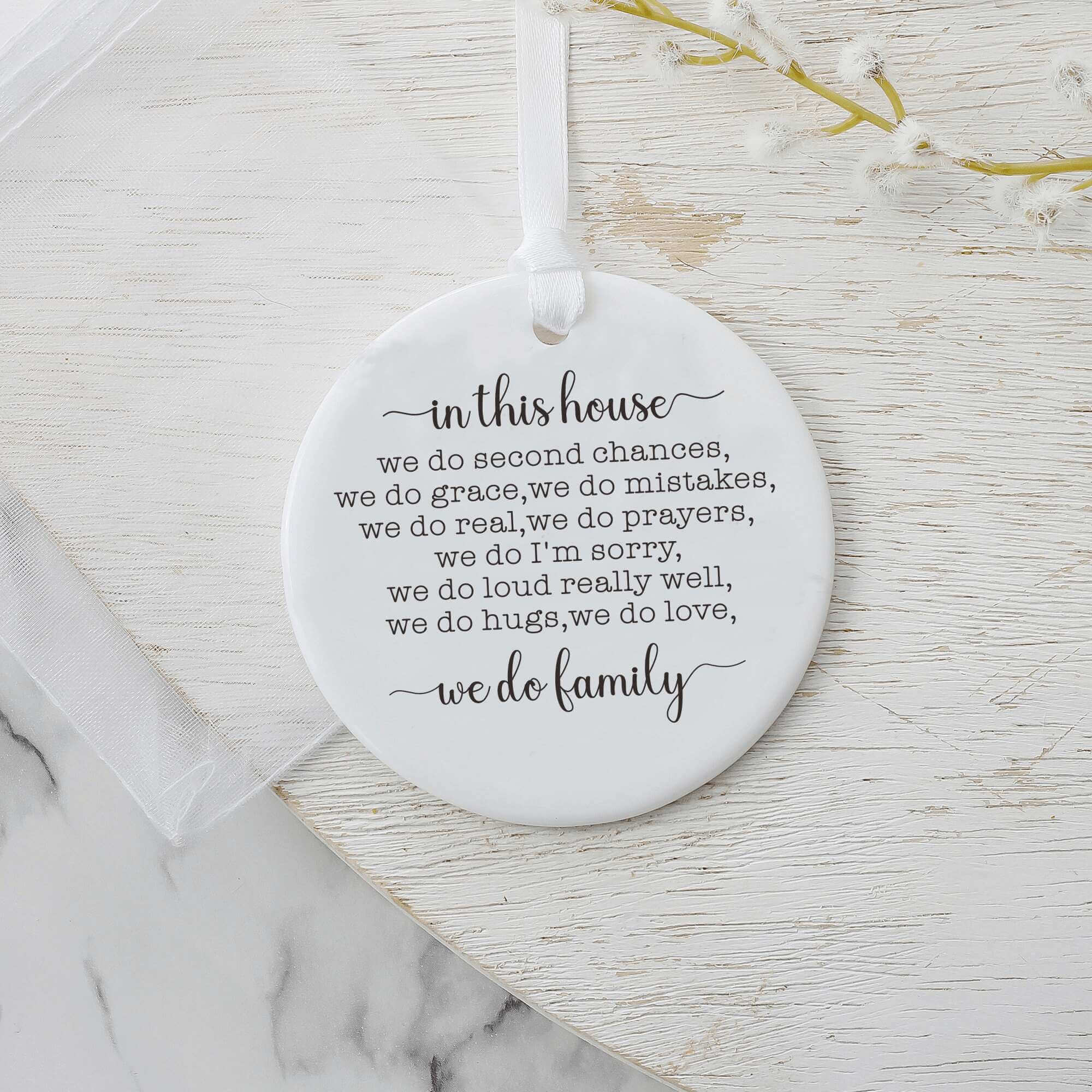 Family Christmas Ornament