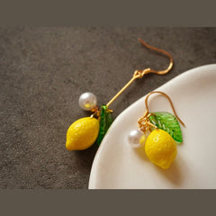 Lemon Earrings