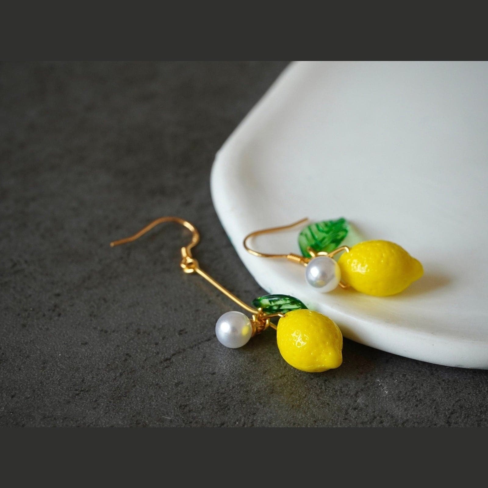 Lemon Earrings