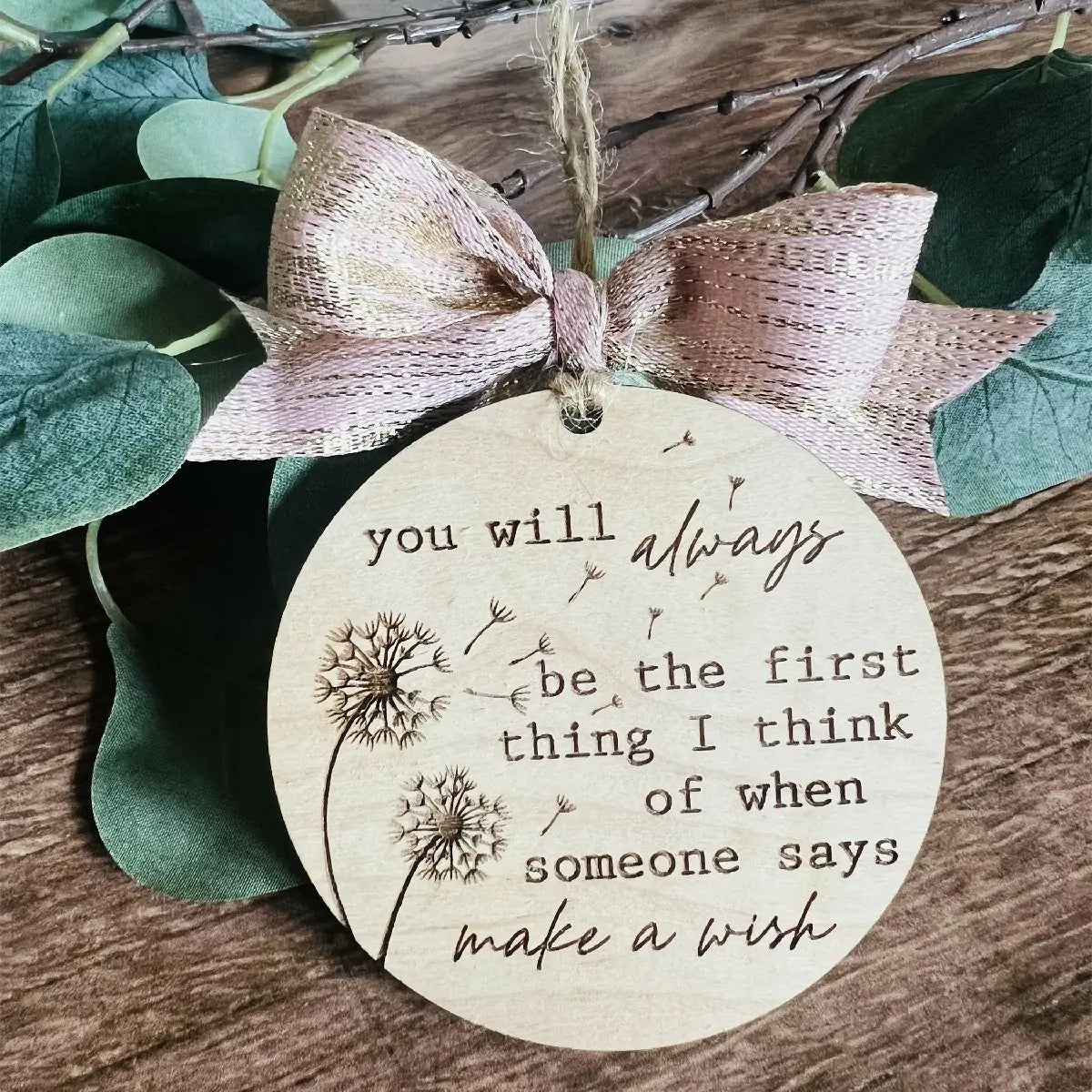 A Wishful Keepsake for Loved Ones