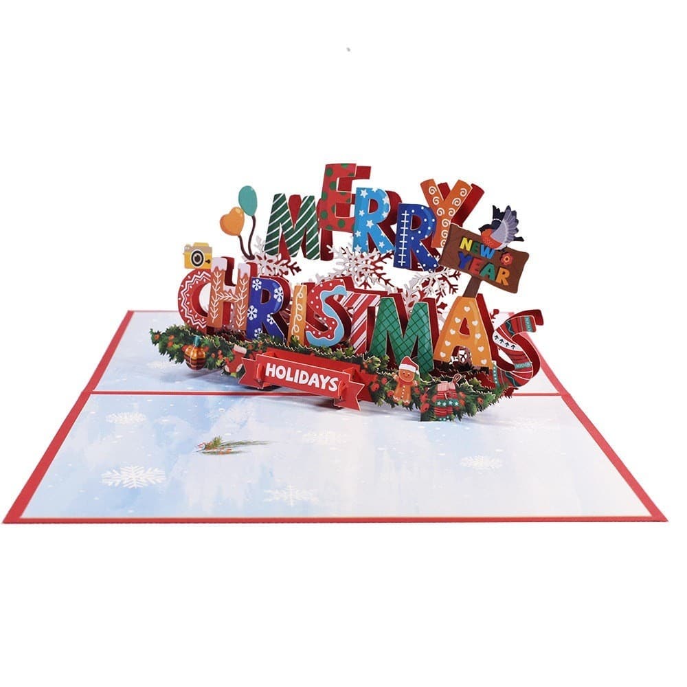 3D Pop Up Christmas Card