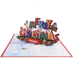 3D Pop Up Christmas Card