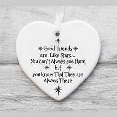 Good Friend Are Like Stars Ornament