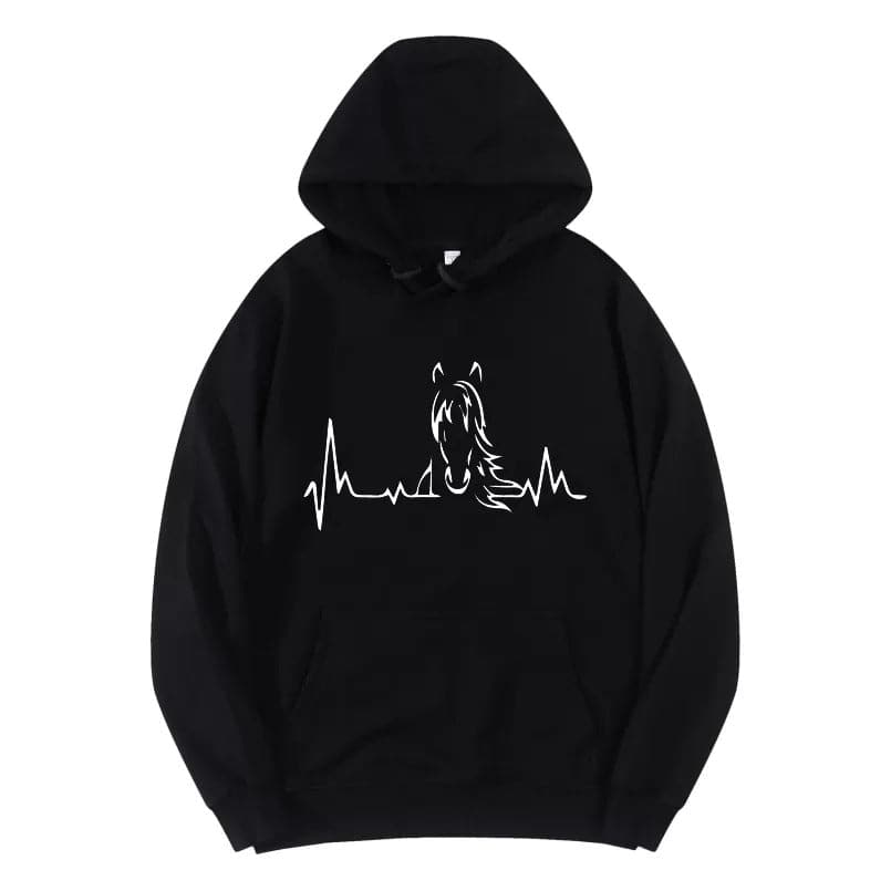 Heartbeat of Horse Hoodie