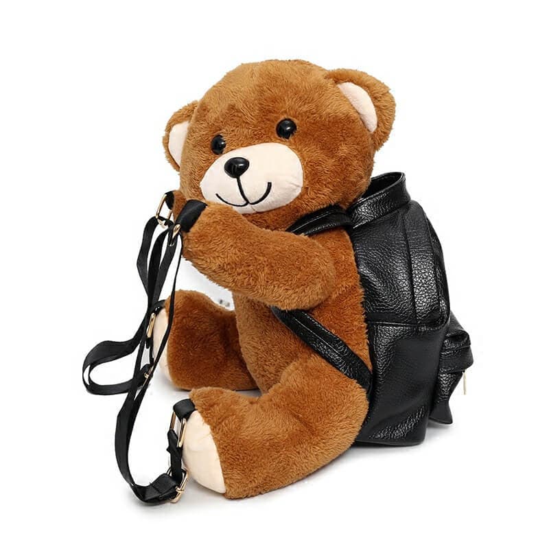 Plush bear backpack best sale