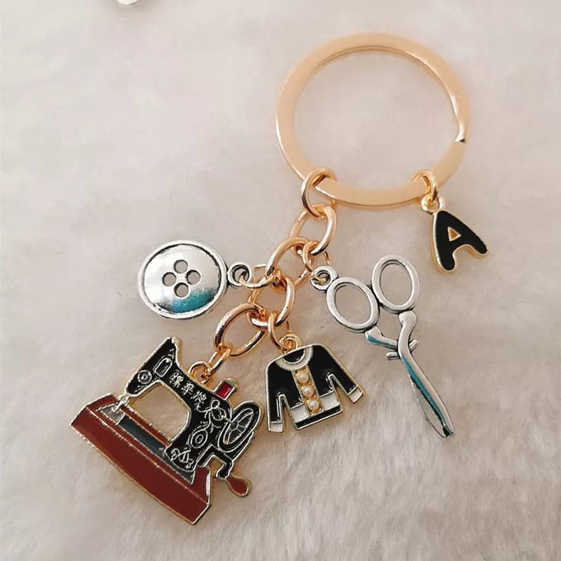 Sewing Machine Keyring